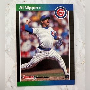 donruss 89 Al ripper cubs baseball card